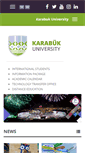 Mobile Screenshot of karabuk.edu.tr